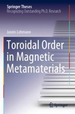 【预订】Toroidal Order in Magnetic Metamaterials 9783030854973