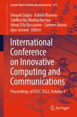 【预订】International Conference on Innovative Computing and Communications 9789811928208