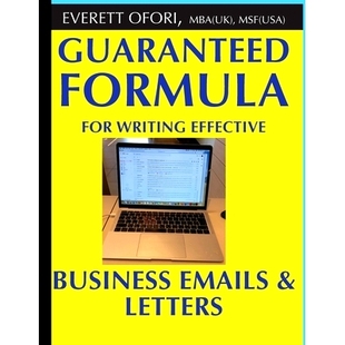 Business 9781894221061 Formula Letters Emails Effective Writing for Guaranteed 预订