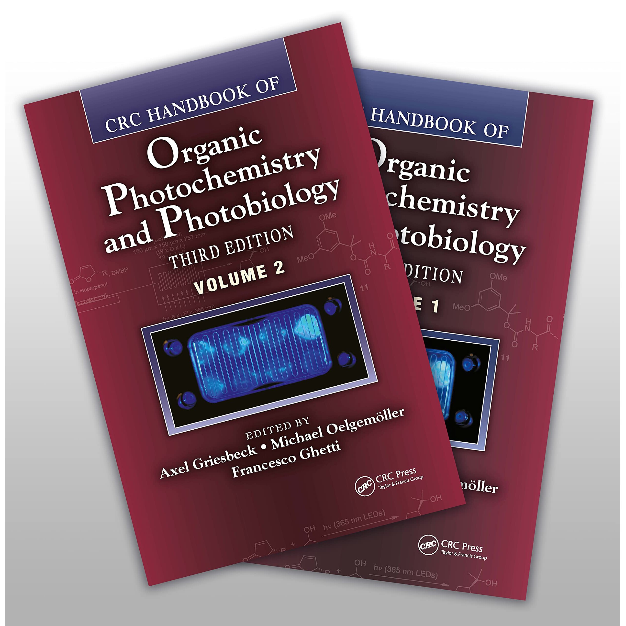 预订 CRC Handbook of Organic Photochemistry and Photobiology, Third Edition - Two Volume Set CRC手册,有机光化学与光生物