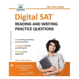 预订 Digital SAT Reading and Writing Practice Questions 数字 SAT 阅读和写作练习题: 9781636511887