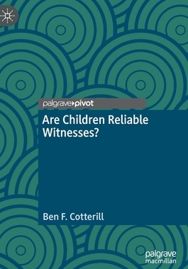 【预订】Are Children Reliable Witnesses? 9783031103810