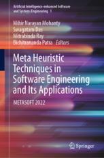 【预订】Meta Heuristic Techniques in Software Engineering and Its Applicatio 9783031117121