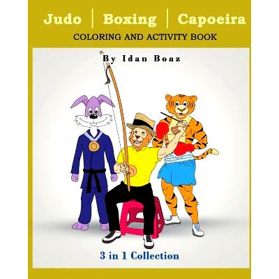 预订 Judo, Boxing, Capoeira: Coloring & Activity Book (Extended): 9781981445059