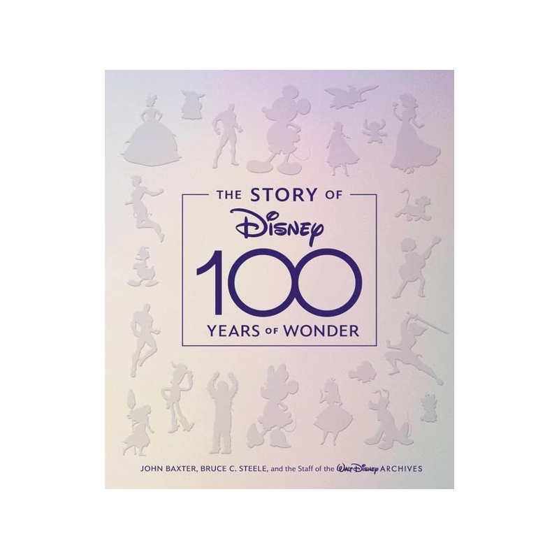 迪士尼100周年纪念画册进口原版