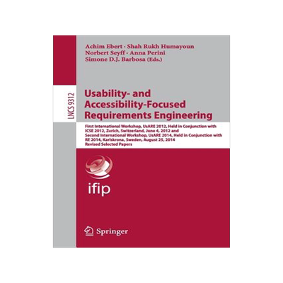 预订 Usability- and Accessibility-Focused Requirements Engineering
