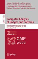 [预订]Computer Analysis of Images and Patterns: 20th International Conference, Caip 2023, Limassol, Cyprus 9783031442391