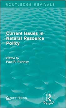 【预售】Current Issues in Natural Resource Policy