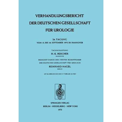 预订 24. Tagung vom 13. bis 16. September 1972 in Hannover: 9783540061861