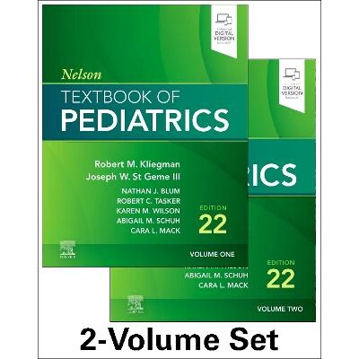 预订 Nelson Textbook of Pediatrics, 2-Volume Set 纳尔逊儿科学*,两卷套装 9780323883054