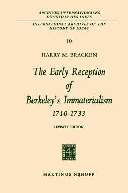 预订 The Early Reception of Berkeley's Immaterialism 1710–1733