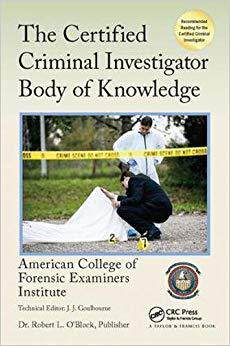 【预售】The Certified Criminal Investigator Body of Knowledge