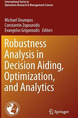 预订 Robustness Analysis in Decision Aiding, Optimization, and Analytics