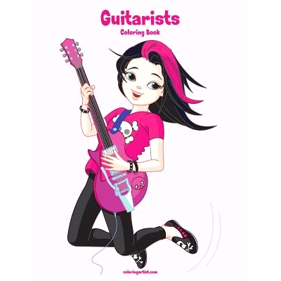 预订 Guitarists Coloring Book 1: 9781722056780