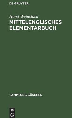 【预订】Mittelenglisches Elementarbuch 9783111009056