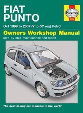 [预订]Fiat Punto petrol (Oct 99 - 07) Haynes Repair Manual 9781785213748