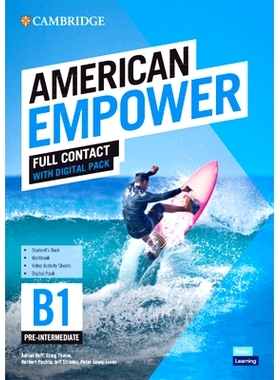 预订 American Empower Pre-Intermediate/B1 Full Contact with Digital Pack: 9781108849722