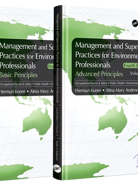预订 Management and Supervisory Practices for Environmental Professionals: Two Volume Set 环境专业人员的管理和监督实践：