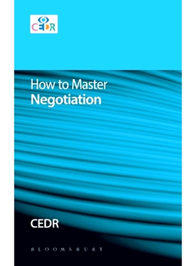 预订 How to Master Negotiation 如何掌握谈判: 9781780437965