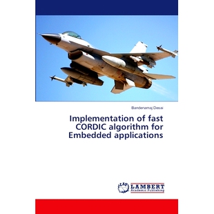 fast CORDIC applications Implementation 9786207809387 Embedded for 预订 algorithm