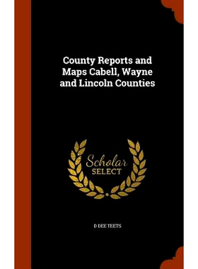 预订 County Reports and Maps Cabell, Wayne and Lincoln Counties: 9781346177472