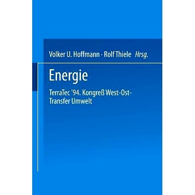 预订 Energie: Terratec ’94. Kongreß West-Ost-Transfer Umwelt vom 8. bis 12. März 1994: 9783815435045