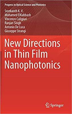 【预售】New Directions in Thin Film Nanophotonics