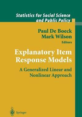 预订 Explanatory Item Response Models