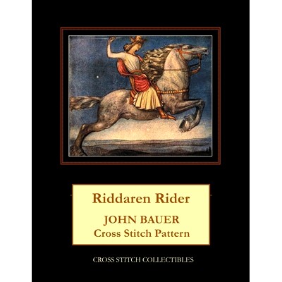 预订 Riddaren Rider: John Bauer Cross Stitch Pattern: 9798531119100