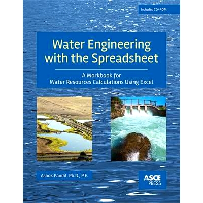 预订 Water Engineering with the Spreadsheet: A Workbook for Water Resources Calculations Using Excel 水工程学与电子表格