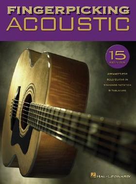 【预订】Fingerpicking Acoustic: 15 Songs Arranged for Solo Guitar in Standard Notation & Tab