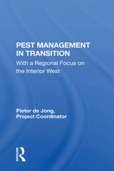 [预订]Pest Management In Transition 9780367298258