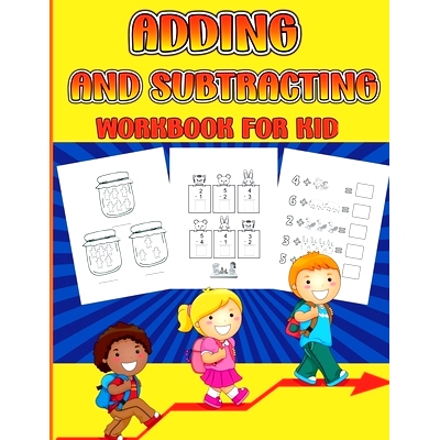 预订 Adding and Subtracting Workbook for Kid: Math Facts with Addition and Subtraction Homeschool Exercise for Kindergar