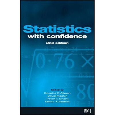 预订 Statistics With Confidence 2E 有信心的统计数据 第2版: 9780727913753