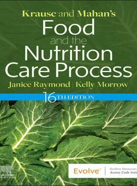 [预订]Krause and Mahan’s Food and the Nutrition Care Process