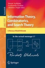 预订 Information Theory, Combinatorics, and Search Theory