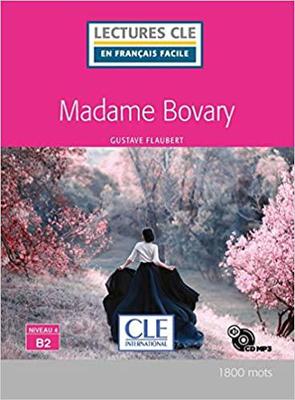法语分级阅读B2 包法利夫人 原声朗读CD CLE出品 1800词 Mme Bovary Niveau 4 B2 口袋书 法语阅读理解训练