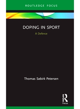 预订 Doping in Sport: A Defence 运动中的兴奋剂：防御: 9780367528300
