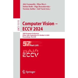 29–October Vision 2024 ECCV 预订 European September Italy – Milan Conference Proceedings 18th Computer