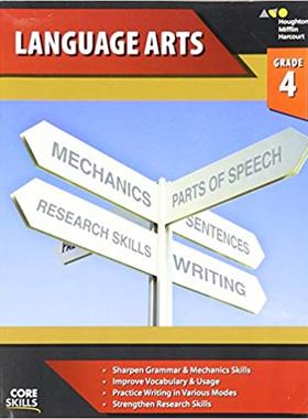 【预售】Steck-Vaughn Core Skills Language Arts: Workbook Grade 4