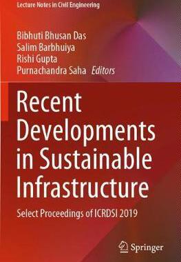 [预订]Recent Developments in Sustainable Infrastructure 9789811546228