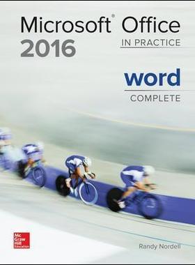 [预订]MICROSOFT OFFICE WORD 2016 COMPLETE: IN PRACTICE 9781259762666