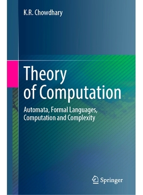 预订 Theory of Computation: Automata, Formal Languages, Computation and Complexity 计算理论：自动机、形式语言、计算与复