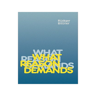 预订 What Reason Demands