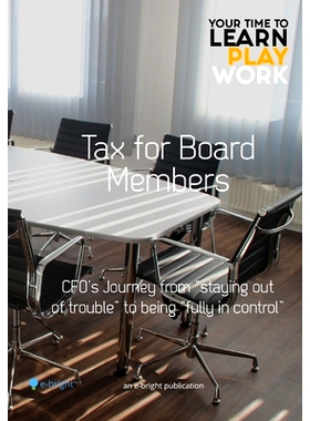 预订 Tax for board members: CFO’s journey from 