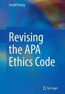 【预订】Revising the APA Ethics Code