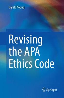 【预订】Revising the APA Ethics Code
