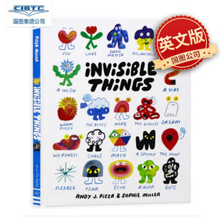 看不见的东西 Andy J Pizza Invisible Things 英文原版 亲子绘本 儿童情感感受学习图画书 精装绘本进口儿童读物