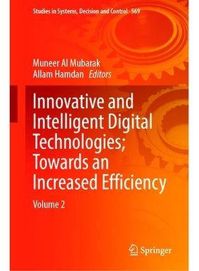 预订 Innovative and Intelligent Digital Technologies; Towards an Increased Efficiency: Volume 2 创新及智能数码科技；迈向