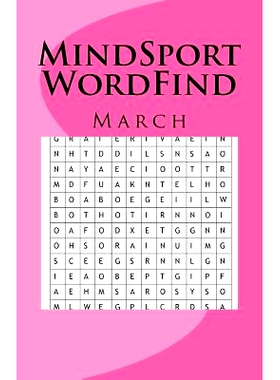 预订 MindSport WordFind March: 9781985768413